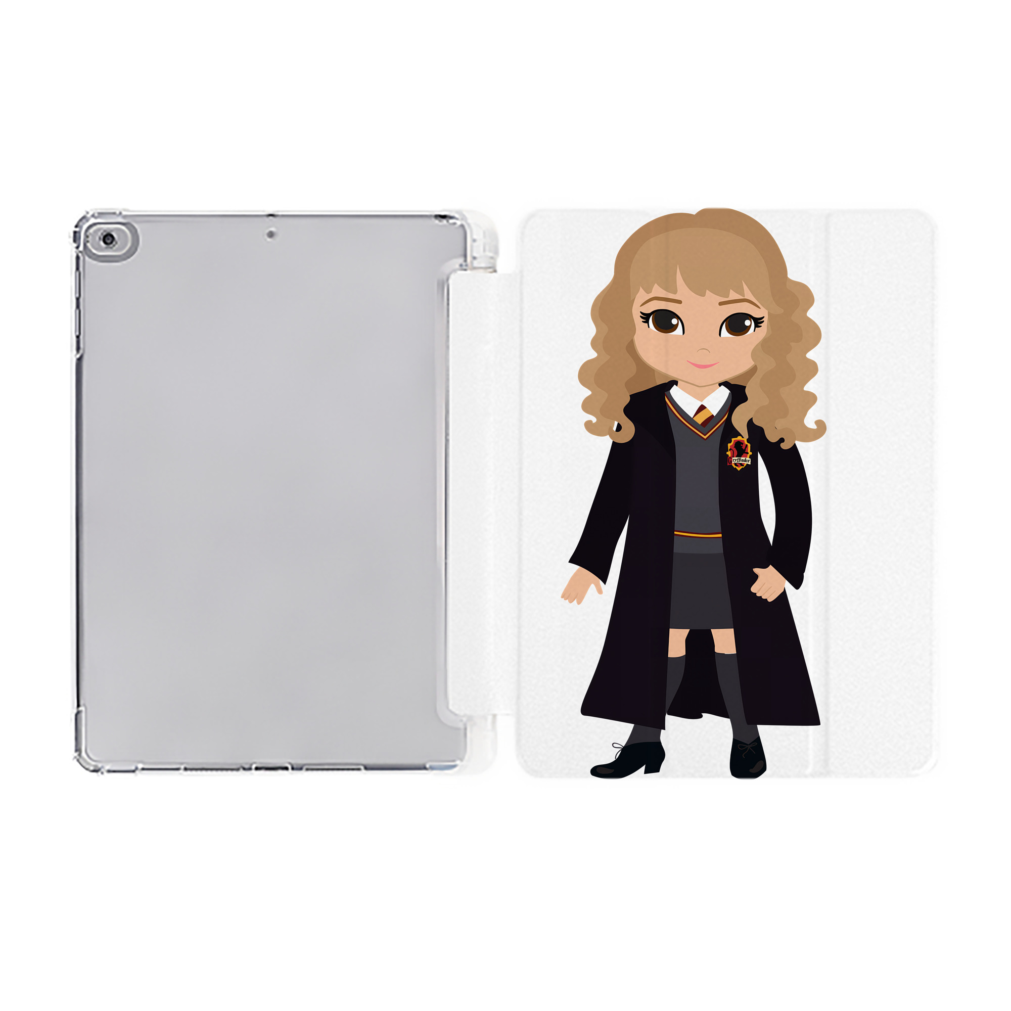 （画像用） Harry Potter ハリー・ポッターシリーズ IPad ケース ペン収納付き 三つ折りスタンド PUレザー×シリコン 対応機種9.5/10.5/10.9インチ